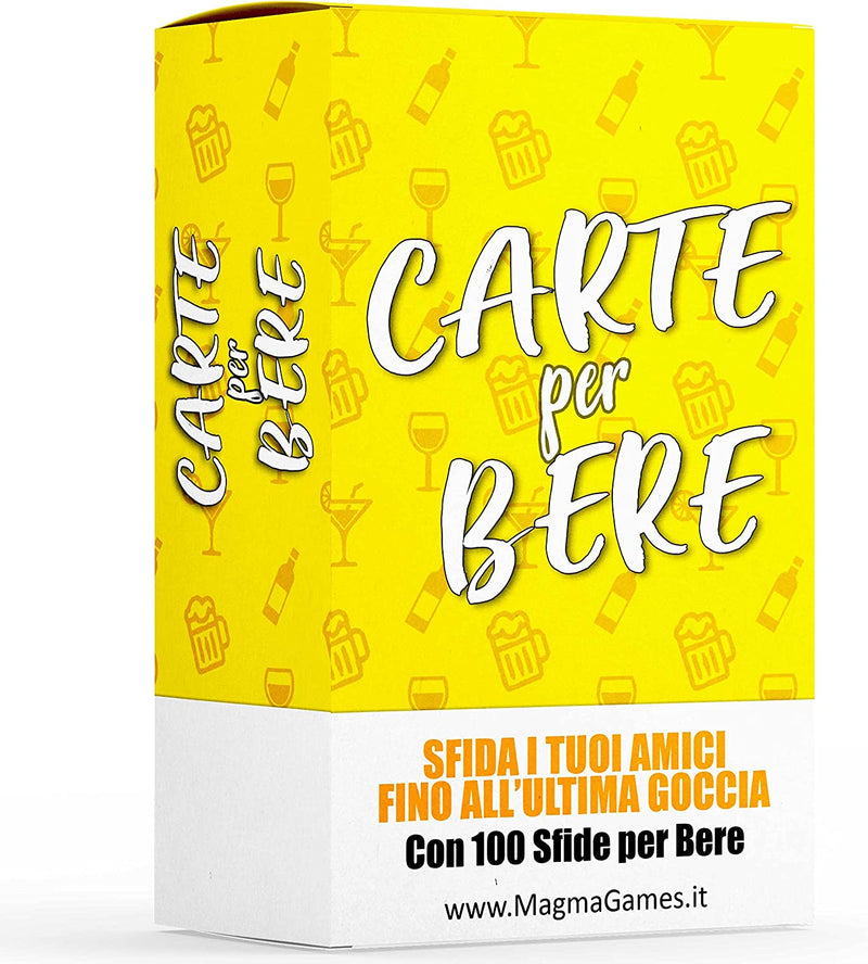 - Carte per Bere - Giochi Da Tavolo per Adulti Alcolici, Gioco in Scatola Alcolico, Gadget per Addio Al Nubilato E Celibato, Gioco Da Tavola, Idee Regalo per Lei E Lui, Laurea