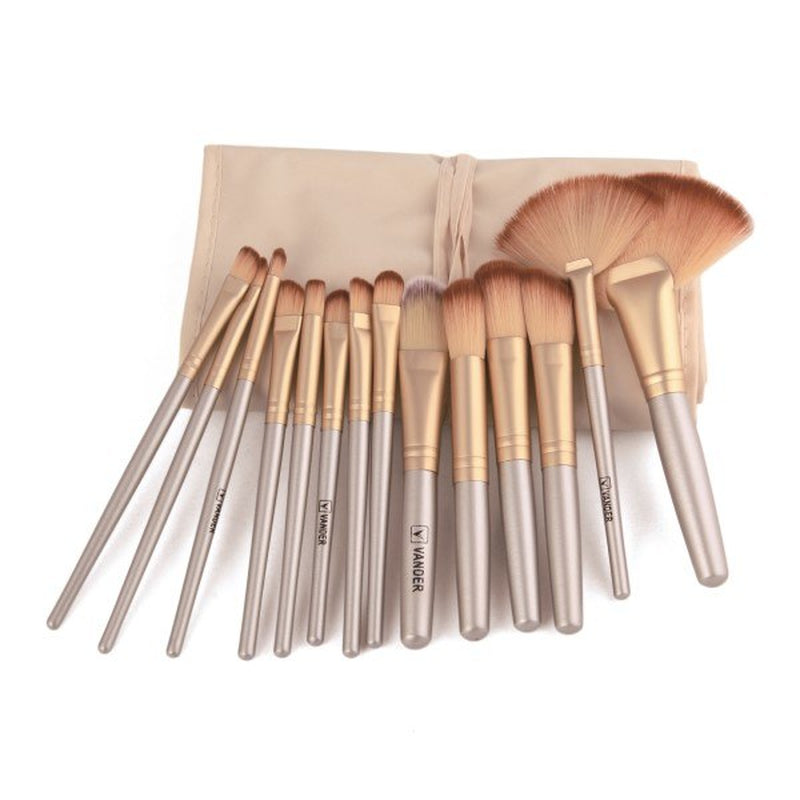 Professional 32Pcs Makeup Brush Foundation Eye Shadows Powder Blue Make up Brushes Tools Cosmetic Bag Pincel Maquiagem Brushes