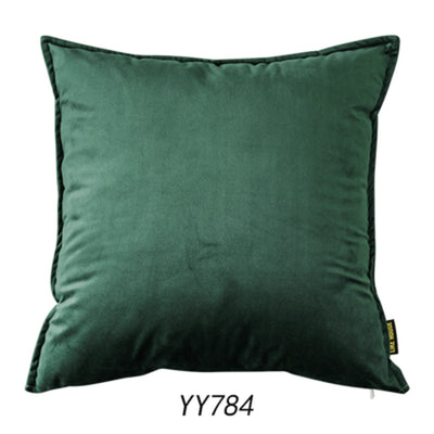 Solid Color Velvet Pillow Velvet