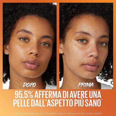 New York, Fondotinta in Siero, per Una Pelle Luminosa, Effetto Naturale, 24H Di Tenuta, Con Vitamina C, Superstay Skin Tint, Tonalità 10, 30 Ml