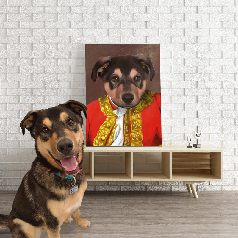 Personalized Pet Canvas Portrait Image Nordic Wall Art Picture