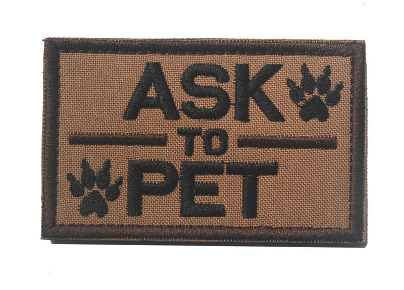 Pet Embroidery Velcro