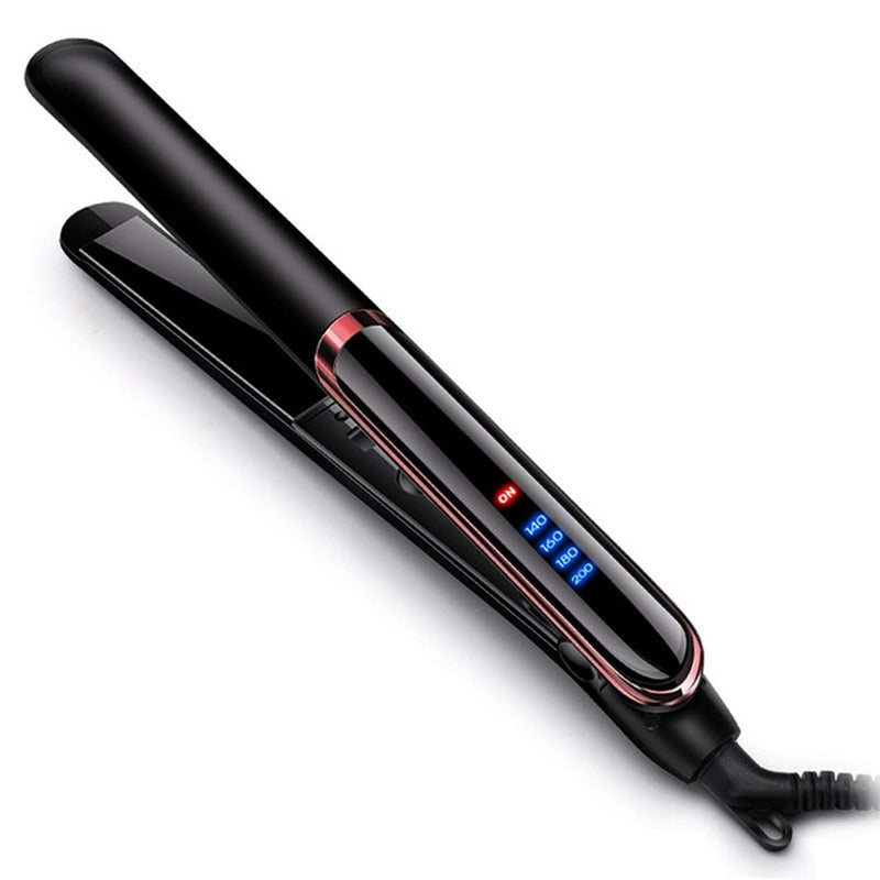 LED Display Straight Hair Curling Double with Curling Iron