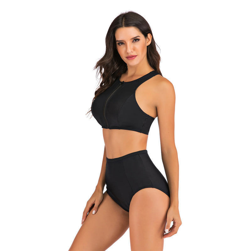 Sports Vest Split Flat Bikini Suit