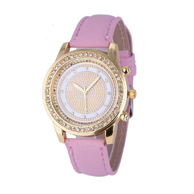 New Women Bracelet Wristwatch Ladies Crystal Geneva Watches Fashion Stainless Steel Quartz Wristwatches