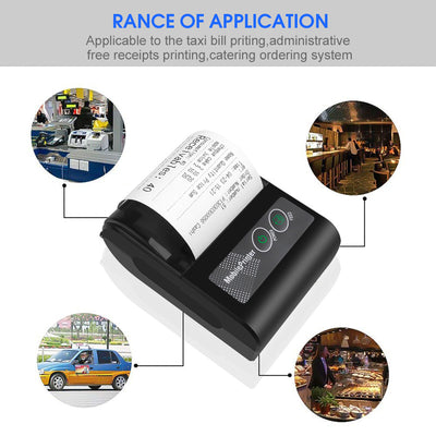 Convenience Store Portable Bill Bluetooth Thermal Printer