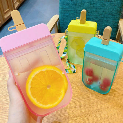 Summer Children'S Water Cup Baby Portable Cup Straw