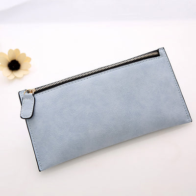 Women'S Purse Ladies Wallet Long Money Bags Simple Style