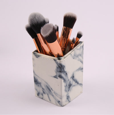 10 Marble Makeup Brush Sets, Beauty Tools, Blush, Eye Shadow, Face Modification, 5 Big 5 Small Explosions.