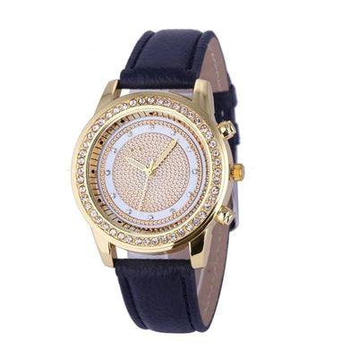 New Women Bracelet Wristwatch Ladies Crystal Geneva Watches Fashion Stainless Steel Quartz Wristwatches