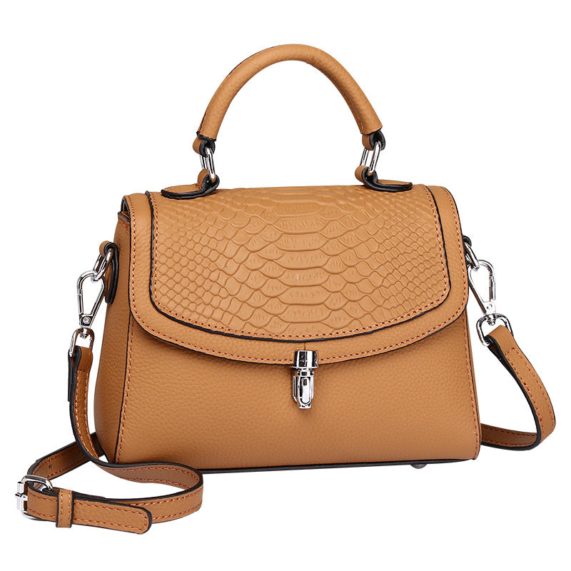 Real Leather Cross - Shoulder Bag Head Layer