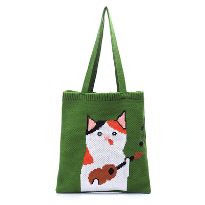 Autumn and Winter Hand Shopping Bag Art