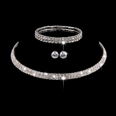 Bridal Jewelry Wholesale Wholesale, Bridal Three Sets of Hot Sell, Europe and the United States Wedding Accessories, Wedding Jewelry Set 426