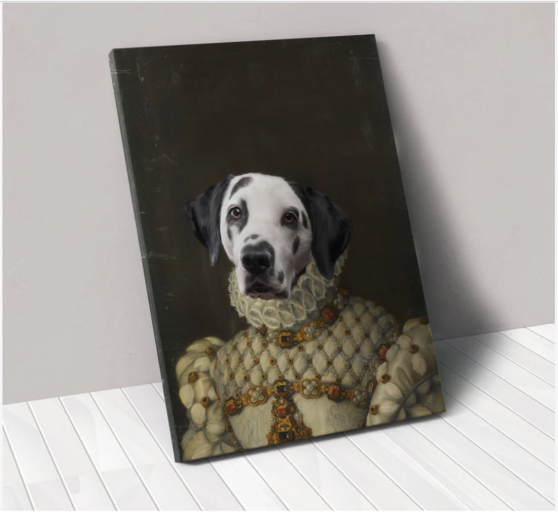 Personalized Pet Canvas Portrait Image Nordic Wall Art Picture