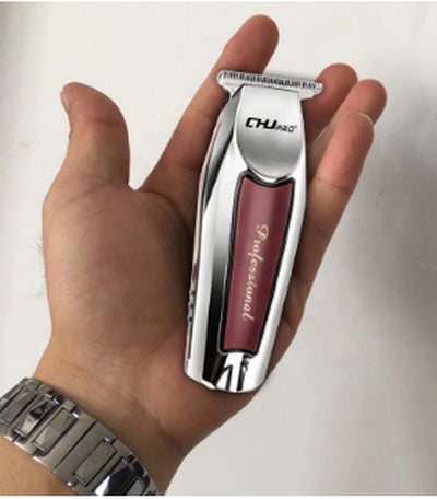 USB Hair Clipper Vintage Oil Head Carving Hair Clipper