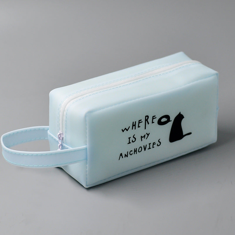 Creative Simple Pencil Case Junior High School Student Cartoon Stationery Box