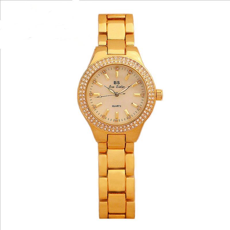 High-End Linked Watch Full Diamond Female Watch