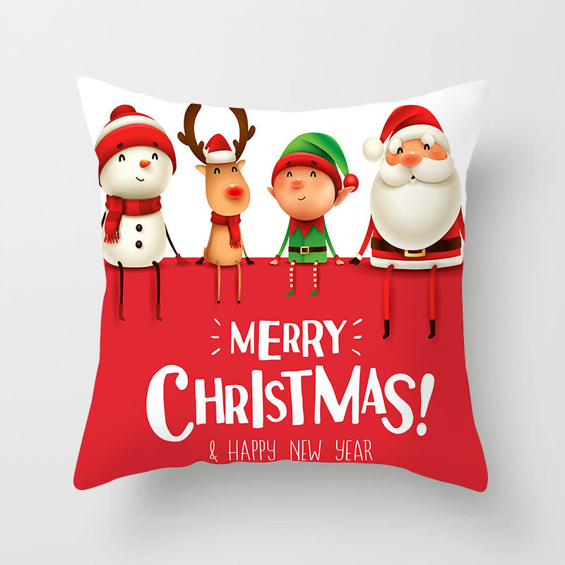 Santa Snowman Pillowcase