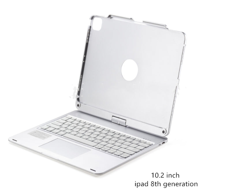 Compatible with Apple, Rotatable Bluetooth Ipad Touch Keyboard with Backlight