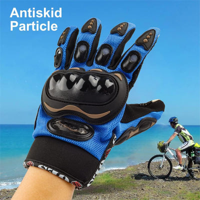 Guanti Impermeabili Da Gara Uomo Full Finger Touch Screen per Motocross Arrampicata Escursionismo Guanti Sportivi Outdoor