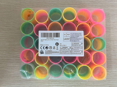 30 Pezzi Molle per Bambini Gadget Compleanno Bambini Molla Giocattolo Gadget Bambini Fine Festa