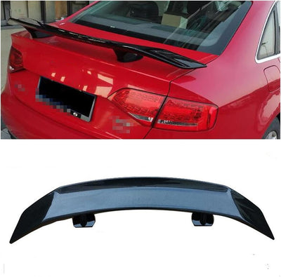 Alettone Posteriore Spoiler Universale per Audi A3 A4 A5 A6 A7 A8 Berlina Bagagliaio Di Un'Auto ABS Materiale Labbro Posteriore Ala Coda Nero Body Kit Refit Spoiler Posteriore Ala