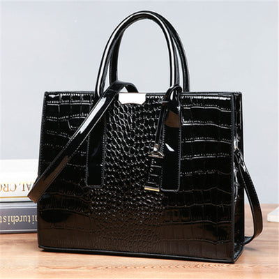 Diagonal Cross Bag Solid Color Stone Tote Bag