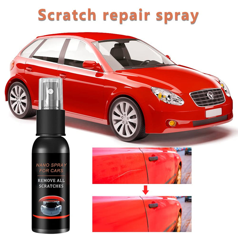 Spray per La Rimozione Dei Graffi, Nano Spray per Auto Antigraffio, Verniciatura Auto Rapida Ad Alta Protezione, Auto Nano Coating Polish E Restauratore Di Vernice