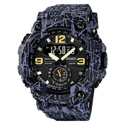 European and American Style Men'S Outdoor Mountaineering Watch for Students