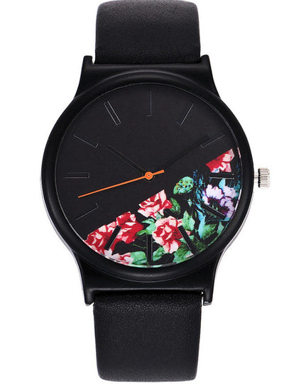 Printed Quartz Watch Student Watches