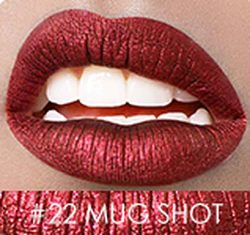 Waterproof Matte Liquid Lipstick with Moisturizing Action Smooth Lip Stick Long-Lasting Lip Gloss Cosmetic Make-Up