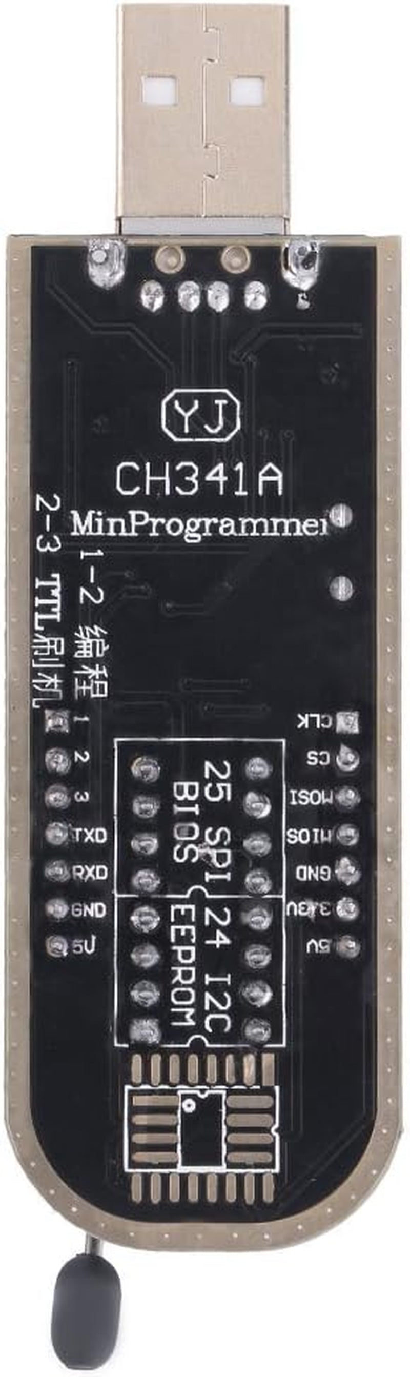 EEPROM Programmatore USB Di Routing CH341A Writer LCD Flash per 25 SPI Series 24