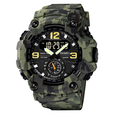 European and American Style Men'S Outdoor Mountaineering Watch for Students