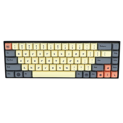 68-Key Mechanical Keyboard PBT Keycap