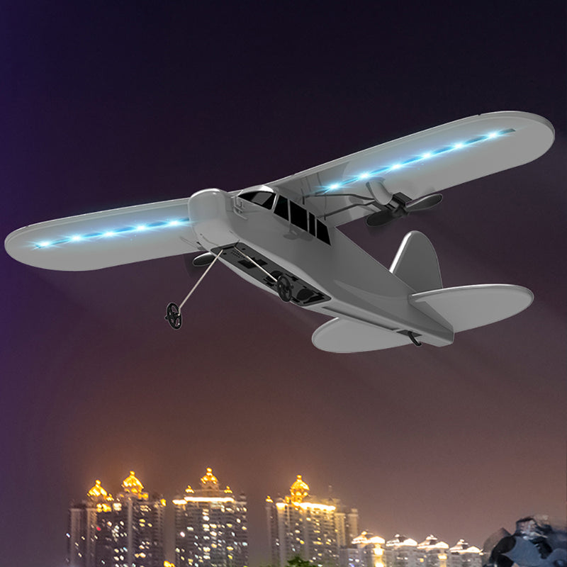 Cessna TY9 2.4Ghz 2.5CH 340Mm Wingspan EPP RC Glider Airplane LED Strip Light RTF for Trainer Beginner