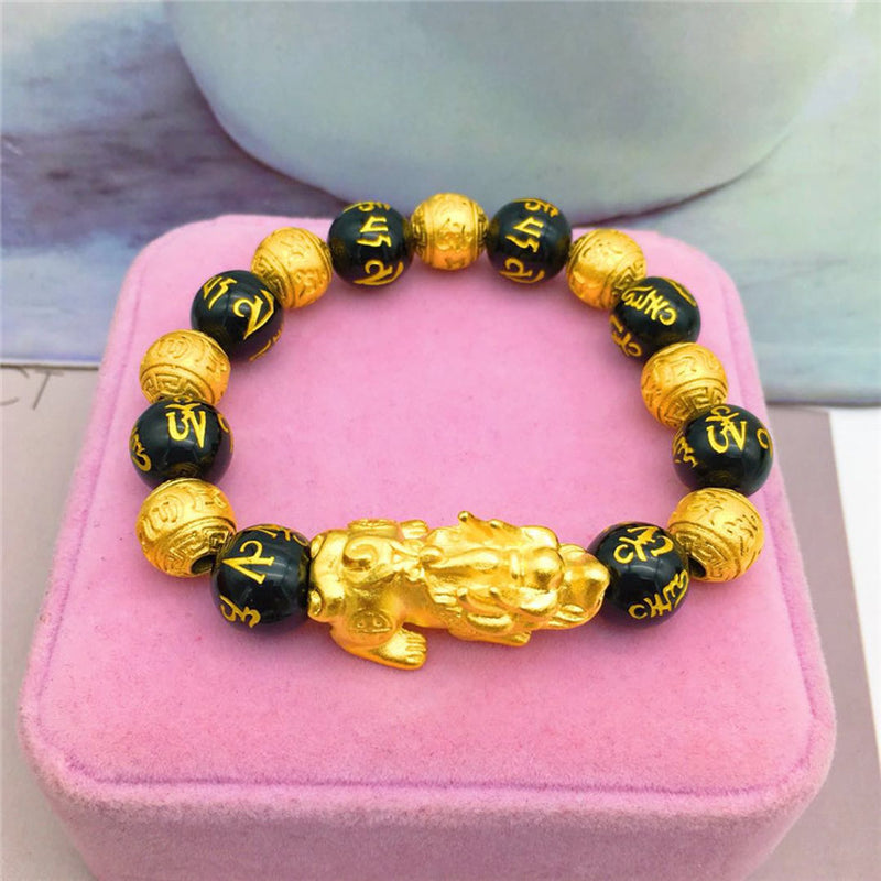 Vietnamese Sand Gold Jewelry Gold-Plated Brave Bracelet