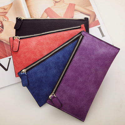 Women'S Purse Ladies Wallet Long Money Bags Simple Style