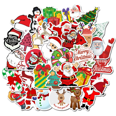 50 Graffiti Waterproof Christmas Stickers