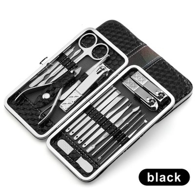 Nail Manicure Tool Kit Combo Set