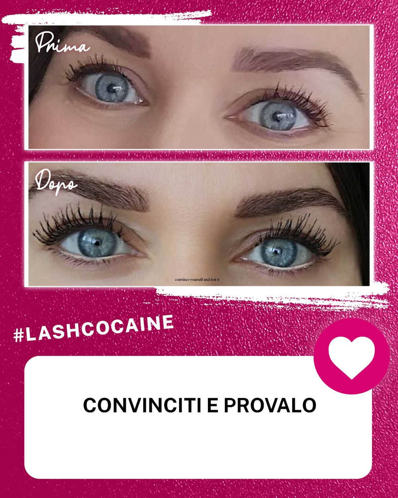 LASHCOCA!NE® Siero Professionale per Ciglia Più Lunghe E Piene | Siero Vegano Di  per La Crescita Delle Ciglia I Booster per L’Allungamento Rapido Delle Ciglia