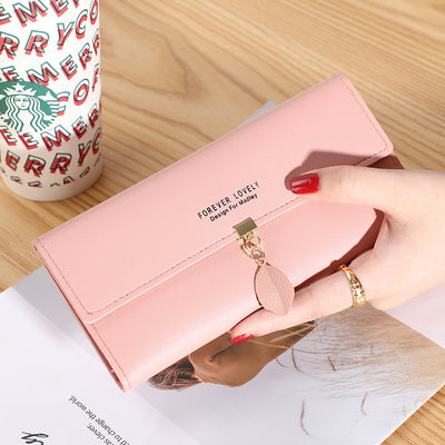 Multi-Function Three-Fold Document Bag Large-Capacity Clutch