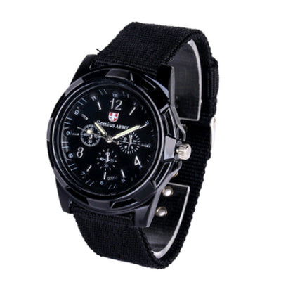 Cloth Belt Weaving Belt Military Watch Sea and Land Air Force Movement Quartz Military Watch