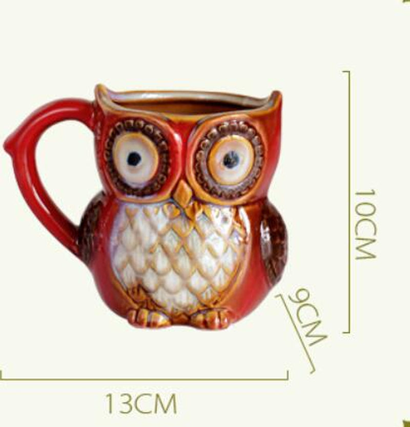 Owl Ceramic Cup