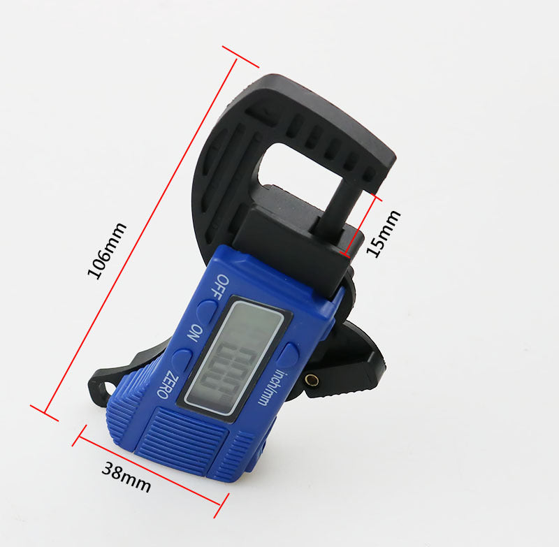 New Plastic Electronic Digital Thickness Gauge