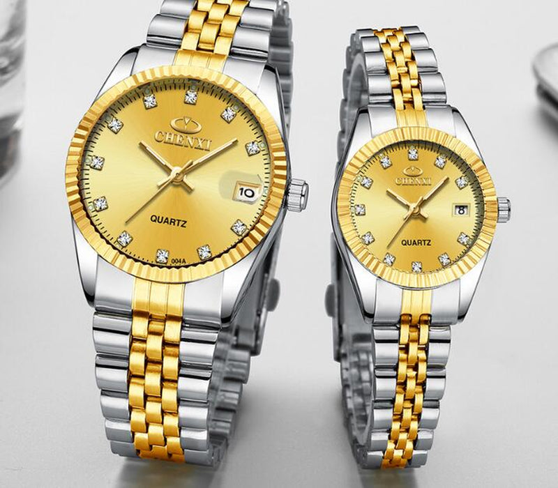 Golden Couple Watch Men