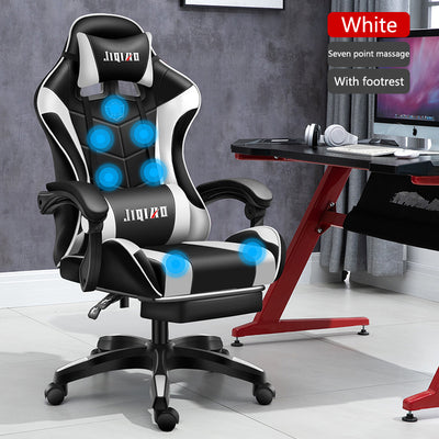 Men'S Computer Home Comfort Ergonomic Dormitory Gaming Seat Swivel Chair