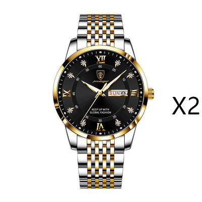 New Men'S Watch Waterproof Luminous Calendar