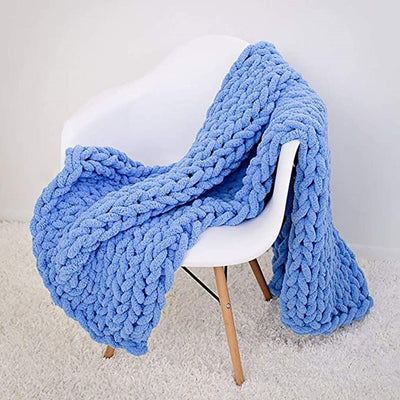 Chenille Thick Thread Blanket Handmade Blanket