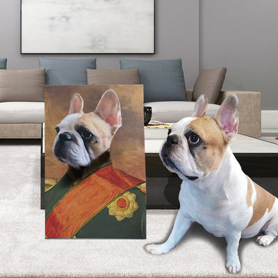 Personalized Pet Canvas Portrait Image Nordic Wall Art Picture