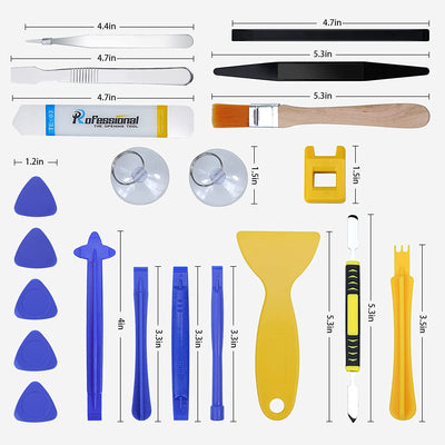 30 in 1 Kit Di Strumenti Di Riparazione Del Telefono, Strumenti Di Riparazione Elettronica 8 Cacciaviti Magnetici E Strumenti Di Apertura Della Leva, Adatto per Phone, Tablet, Occhiali